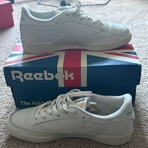 Reebok Classic White Leather Sneakers